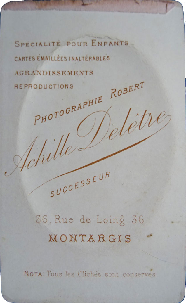 Vieux Montargis, photographe Achille Delêtre - De 1881 à 1885