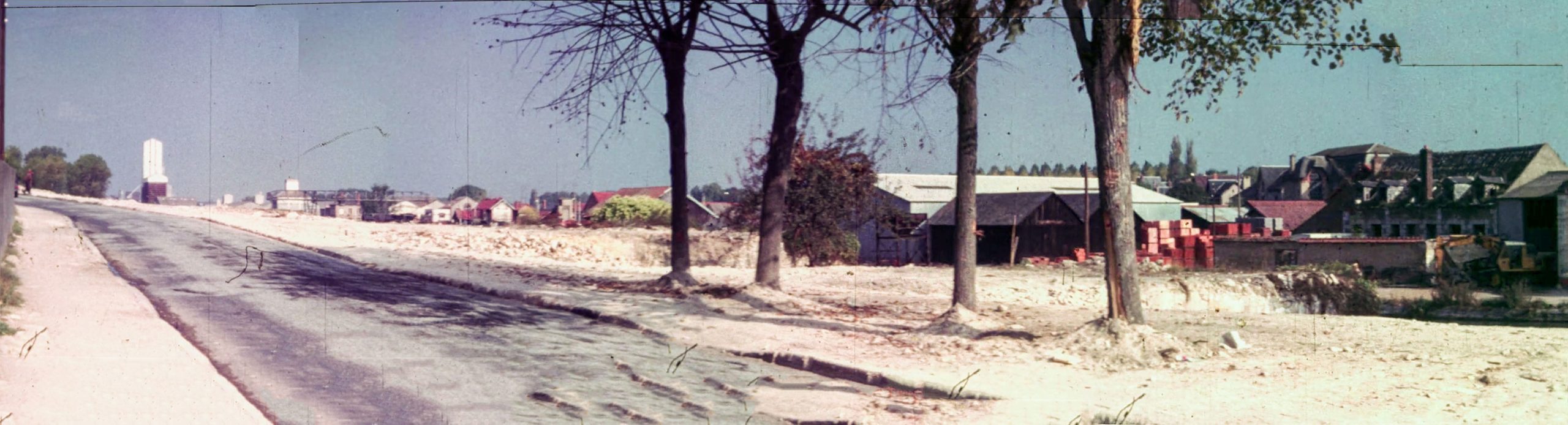 Vieux Montargis - Destruction de la Rue de la Sirène - 1971
