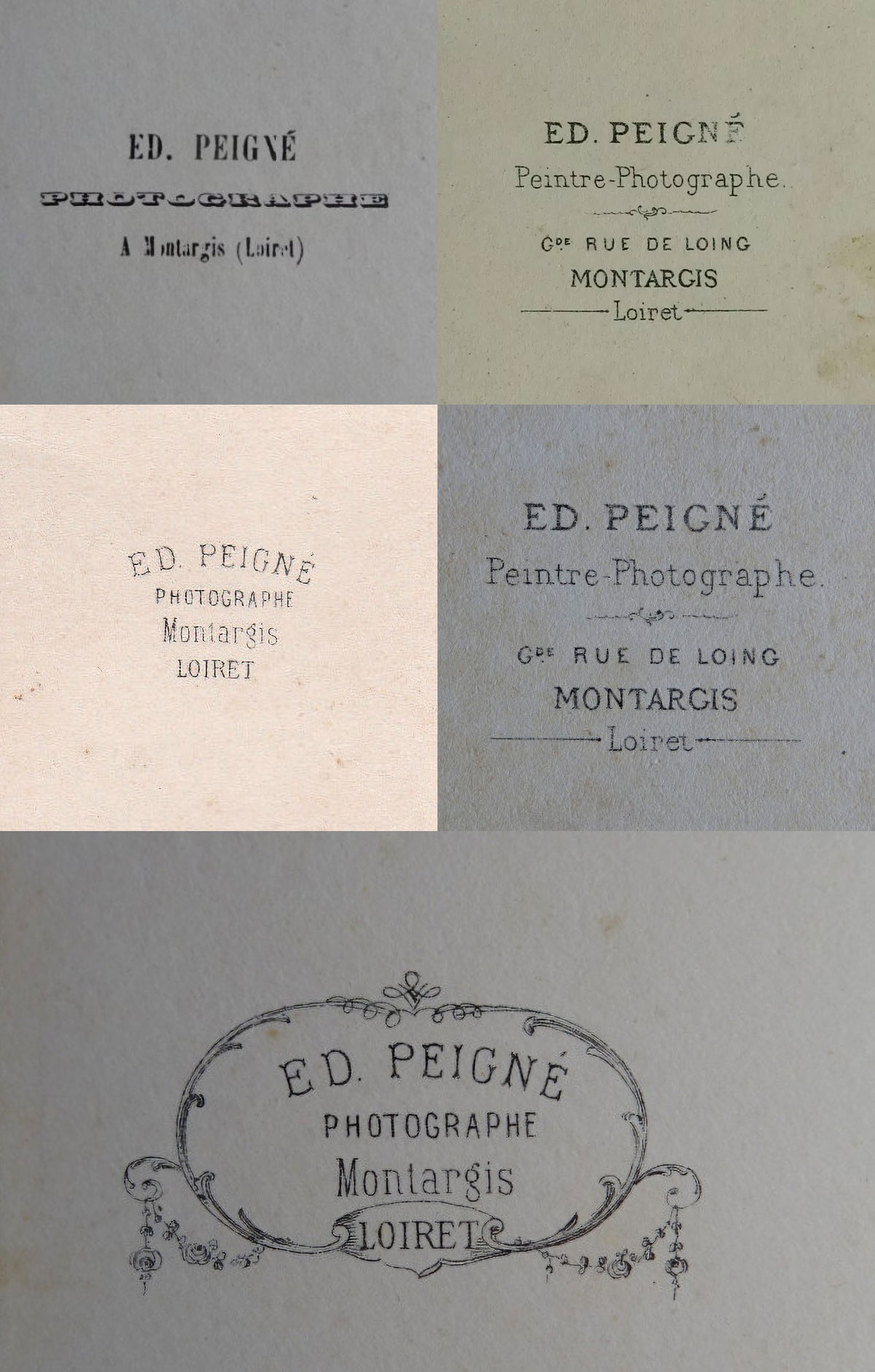 Vieux Montargis - Photographe Peigné Edmond Jules