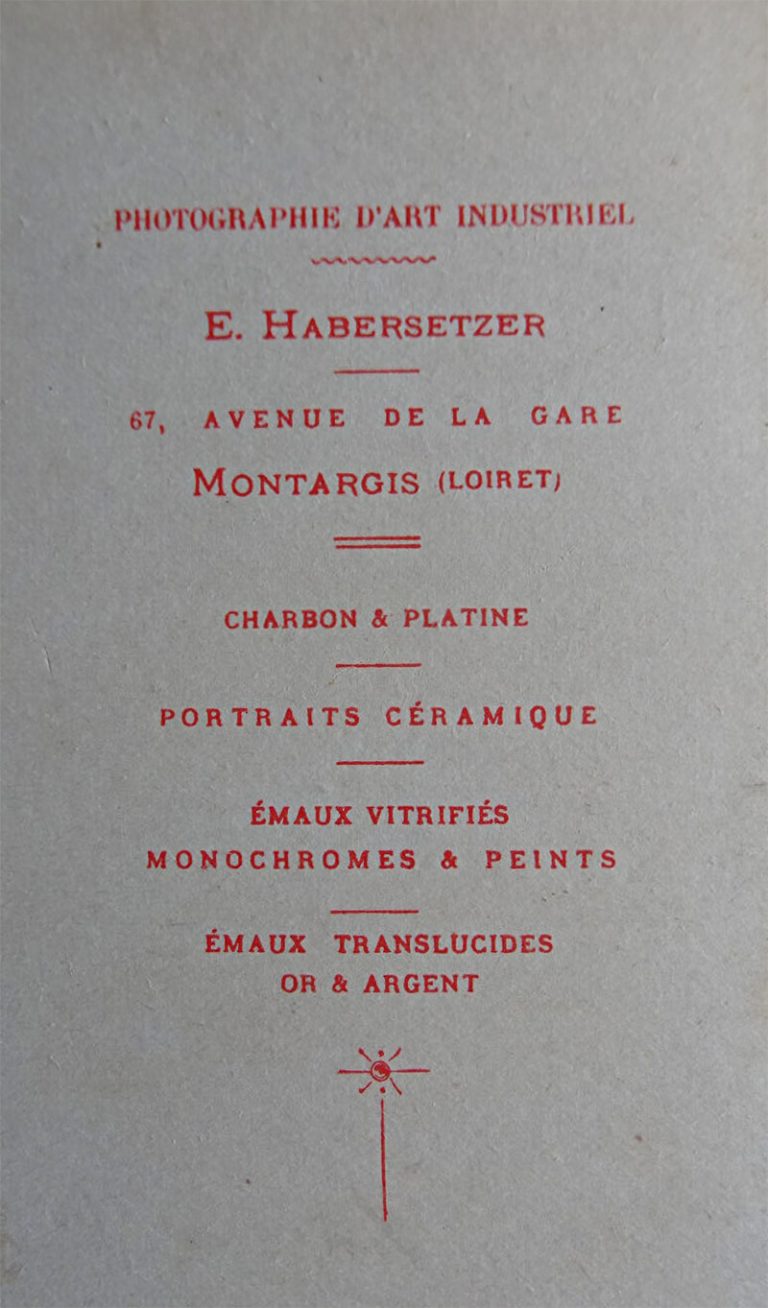Montargis ancien - Photographe Ernest Habersetzer