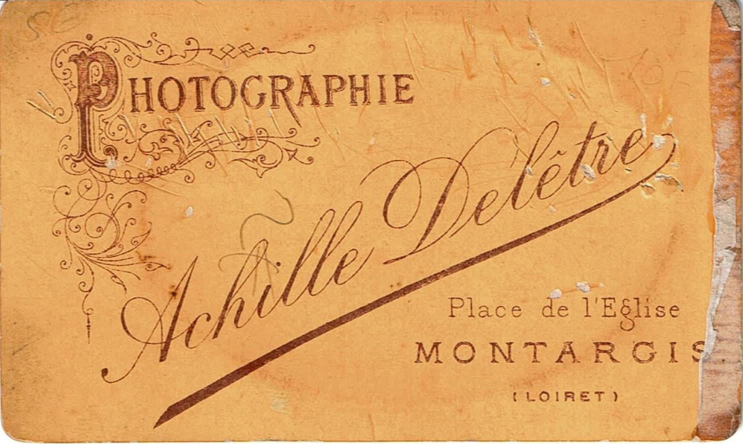 Vieux Montargis, photographe Achille Delêtre - De 1881 à 1885