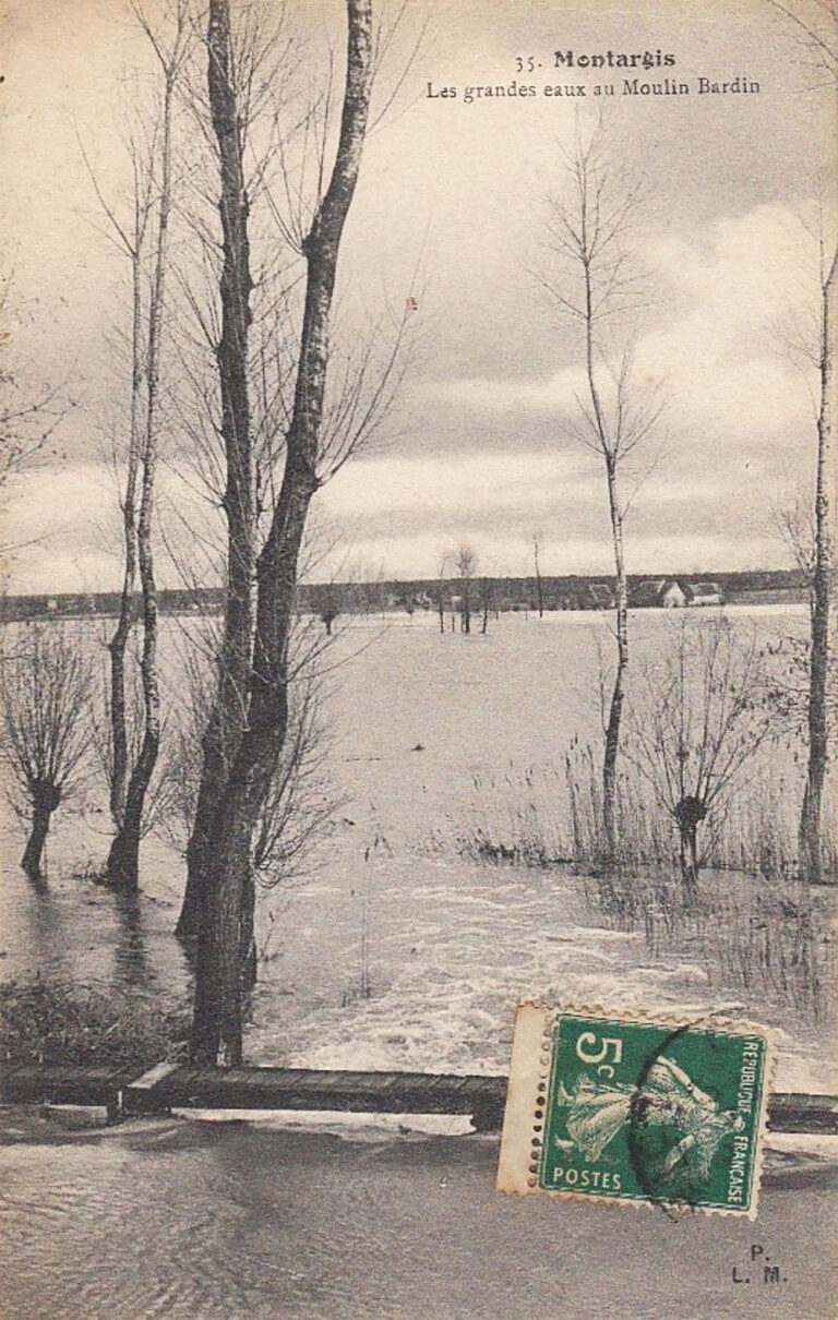 Histoire de Montargis - Crue de 1906