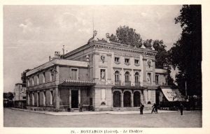 Histoire de Montargis, le Pâtis, Boulevard Paul Baudin (Boulevard du Pâtis), rue Renée de France. Le théâtre