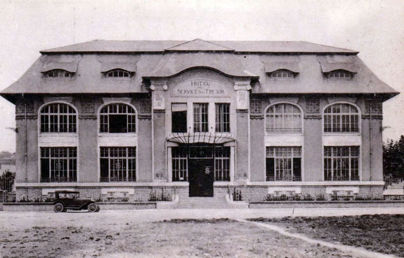 Histoire de Montargis, le Pâtis, rue Anatole France, l'hôtel des services du trésor