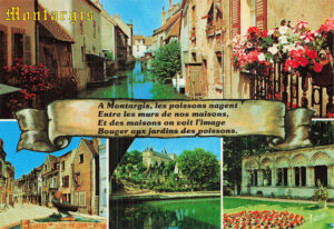 Carte postale ancienne de Montargis dans le Loiret - CPSM
