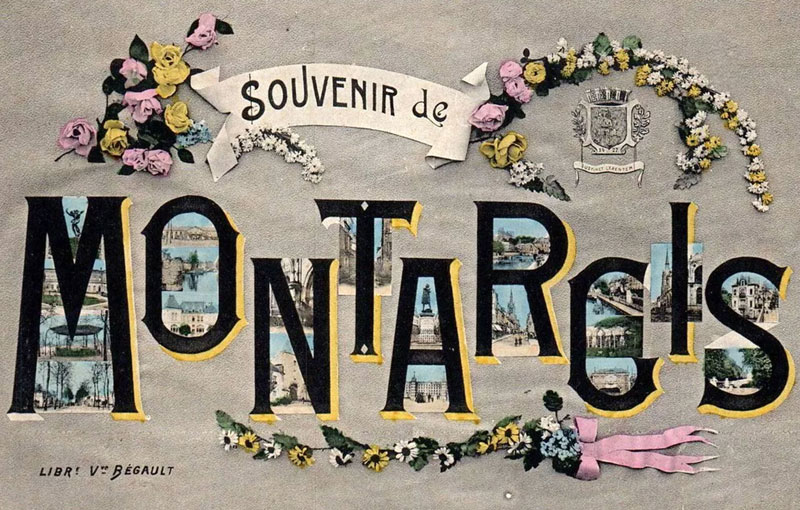 Carte postale ancienne de Montargis dans le Loiret