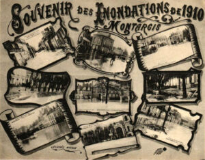 Carte postale ancienne de Montargis dans le Loiret - CPA