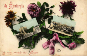 Carte postale ancienne de Montargis dans le Loiret - CPA
