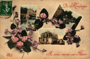Carte postale ancienne de Montargis dans le Loiret - CPA