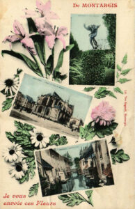 Carte postale ancienne de Montargis dans le Loiret - CPA