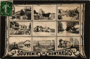 Carte postale ancienne de Montargis dans le Loiret - CPA
