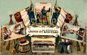 Carte postale ancienne de Montargis dans le Loiret - CPA