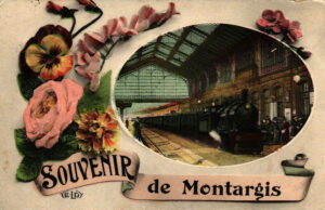 Carte postale ancienne de Montargis dans le Loiret - CPA