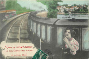 Carte postale ancienne de Montargis dans le Loiret - CPA