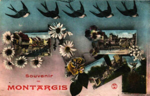 Carte postale ancienne de Montargis dans le Loiret - CPA