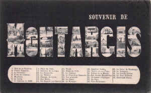 Carte postale ancienne de Montargis dans le Loiret - CPA