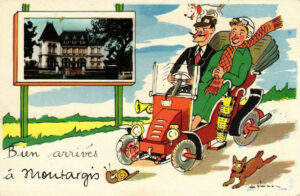 Carte postale ancienne de Montargis dans le Loiret - CPA