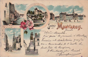 Carte postale ancienne de Montargis dans le Loiret - CPA