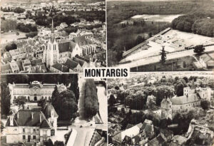 Carte postale ancienne de Montargis dans le Loiret - CPSM