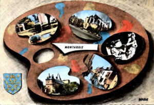 Carte postale ancienne de Montargis dans le Loiret - CPSM