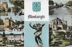 Carte postale ancienne de Montargis dans le Loiret - CPSM