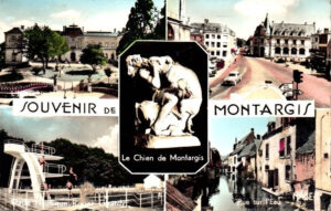 Carte postale ancienne de Montargis dans le Loiret - CPSM