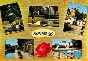 Carte postale ancienne de Montargis dans le Loiret - CPSM