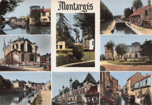 Carte postale ancienne de Montargis dans le Loiret - CPSM