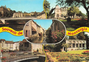 Carte postale ancienne de Montargis dans le Loiret - CPSM