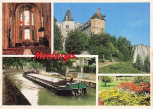 Carte postale ancienne de Montargis dans le Loiret - CPSM