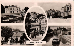 Carte postale ancienne de Montargis dans le Loiret - CPSM