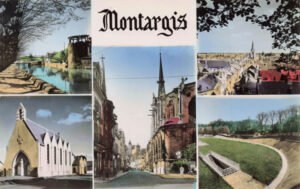 Carte postale ancienne de Montargis dans le Loiret - CPSM