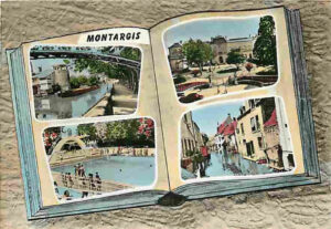 Carte postale ancienne de Montargis dans le Loiret - CPSM