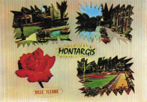Carte postale ancienne de Montargis dans le Loiret - CPSM