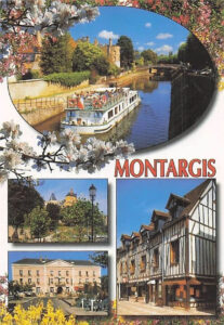 Carte postale ancienne de Montargis dans le Loiret - CPSM