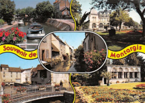 Carte postale ancienne de Montargis dans le Loiret - CPSM
