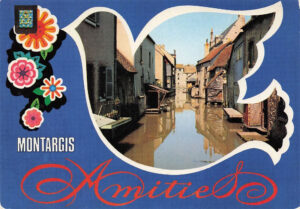Carte postale ancienne de Montargis dans le Loiret - CPSM