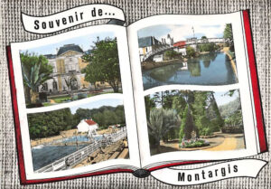 Carte postale ancienne de Montargis dans le Loiret - CPSM