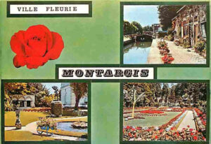 Carte postale ancienne de Montargis dans le Loiret - CPSM