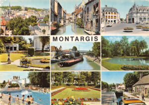 Carte postale ancienne de Montargis dans le Loiret - CPSM