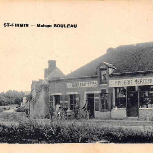 Histoire de Saint-Firmin-des-Vignes (Amilly) - Café, commerce - Le Saint Firmin