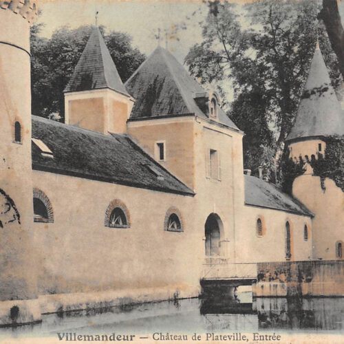 Histoire de Villemandeur 45700 - Château de Platteville