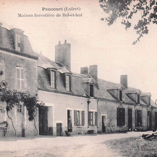 Histoire de Paucourt - Maison forestière de Bel-et-Bat
