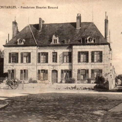 Histoire de Montargis - Rue du Faubourg de la Chaussée - Fondation Henriet Rouard