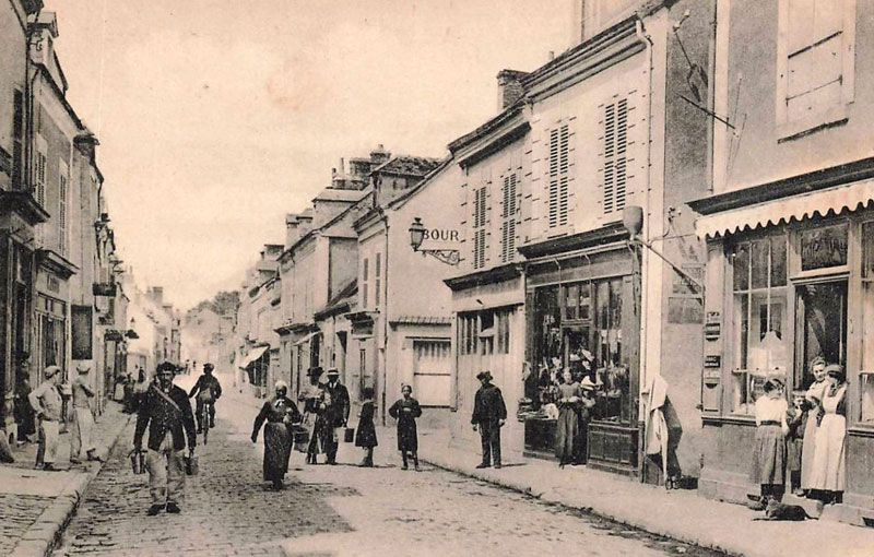 Histoire de Montargis - Rue du Faubourg de la Chaussée