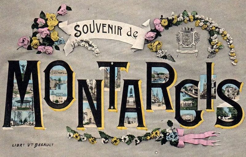 Carte postale ancienne de Montargis dans le Loiret
