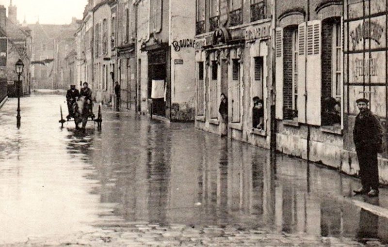 Histoire de Montargis - La crue du 20 janvier 1910