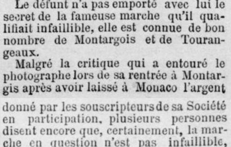 Histoire de Montargis - Presse - Buguet