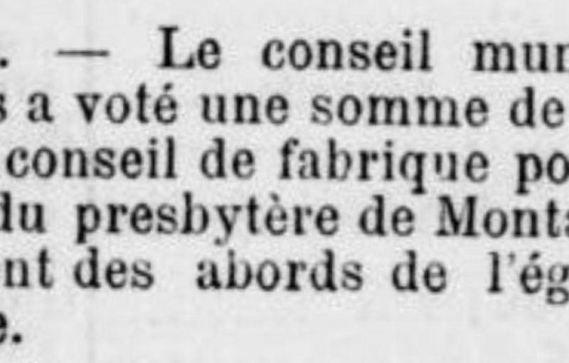 Histoire de Montargis - Démolition du presbytère